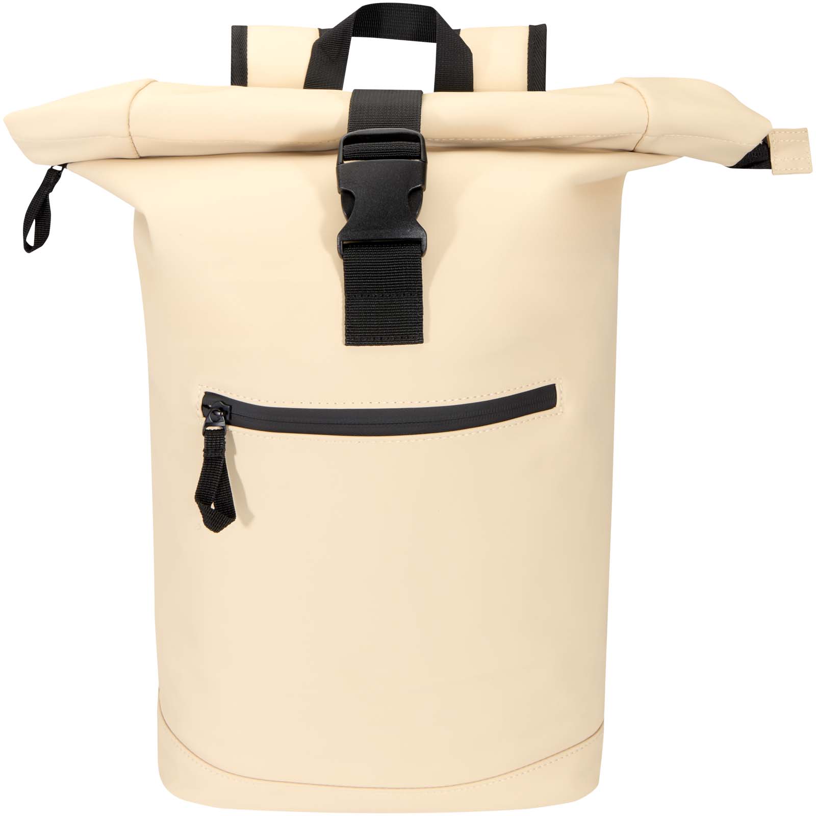 Resi Plus 15" GRS-recycelter Rolltop Rucksack 18 L oatmeal