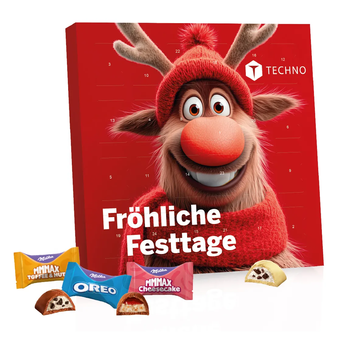 Tisch-Adventskalender Milka Favourites
