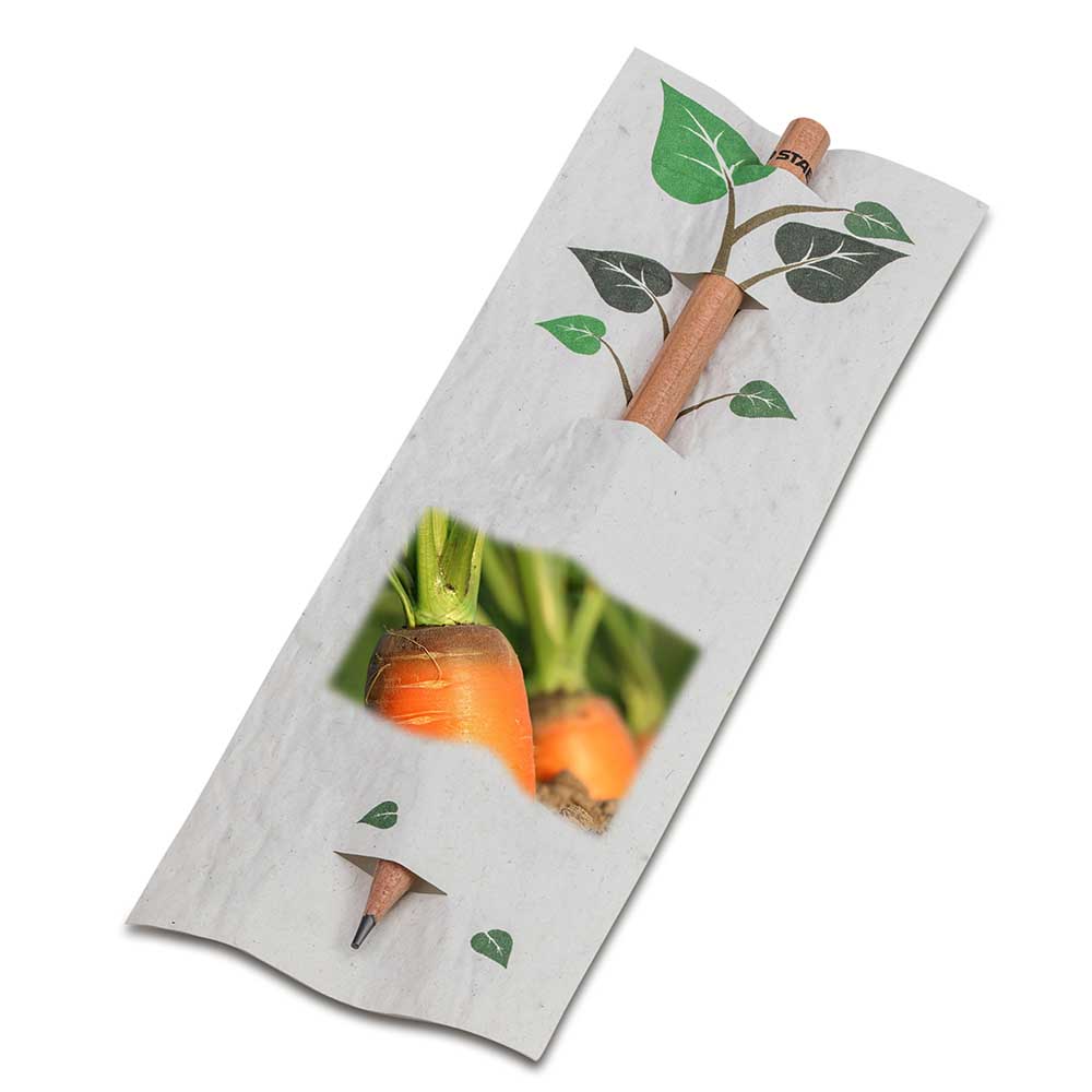 Bleistift im Samenpapieretui - Ostern
