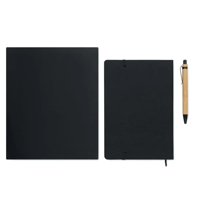 DIN A5 RPET Notizbuch-Set