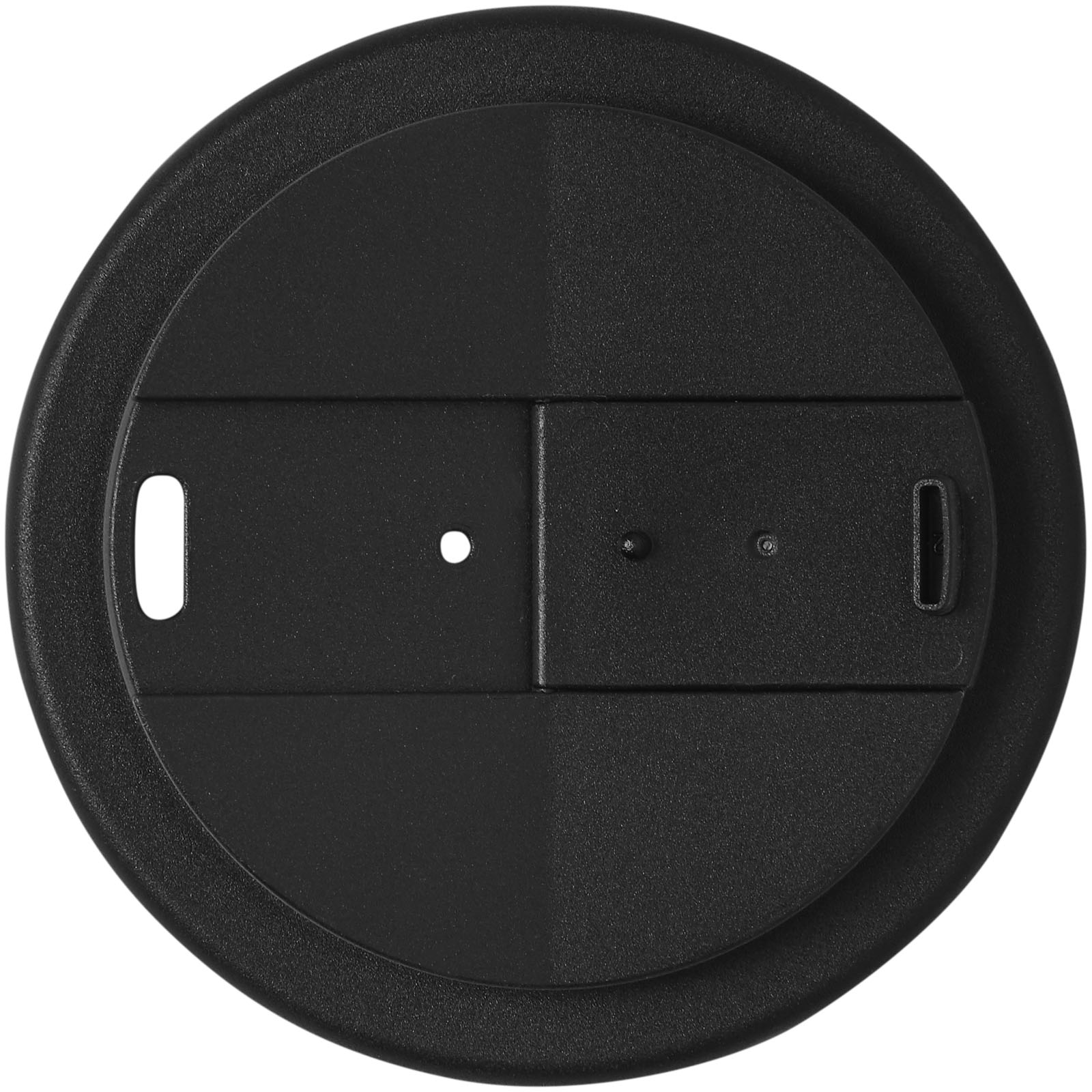 Brite-Americano® 350 ml Isolierbecher mit auslaufsicherem Schraubverschluss weiss, schwarz