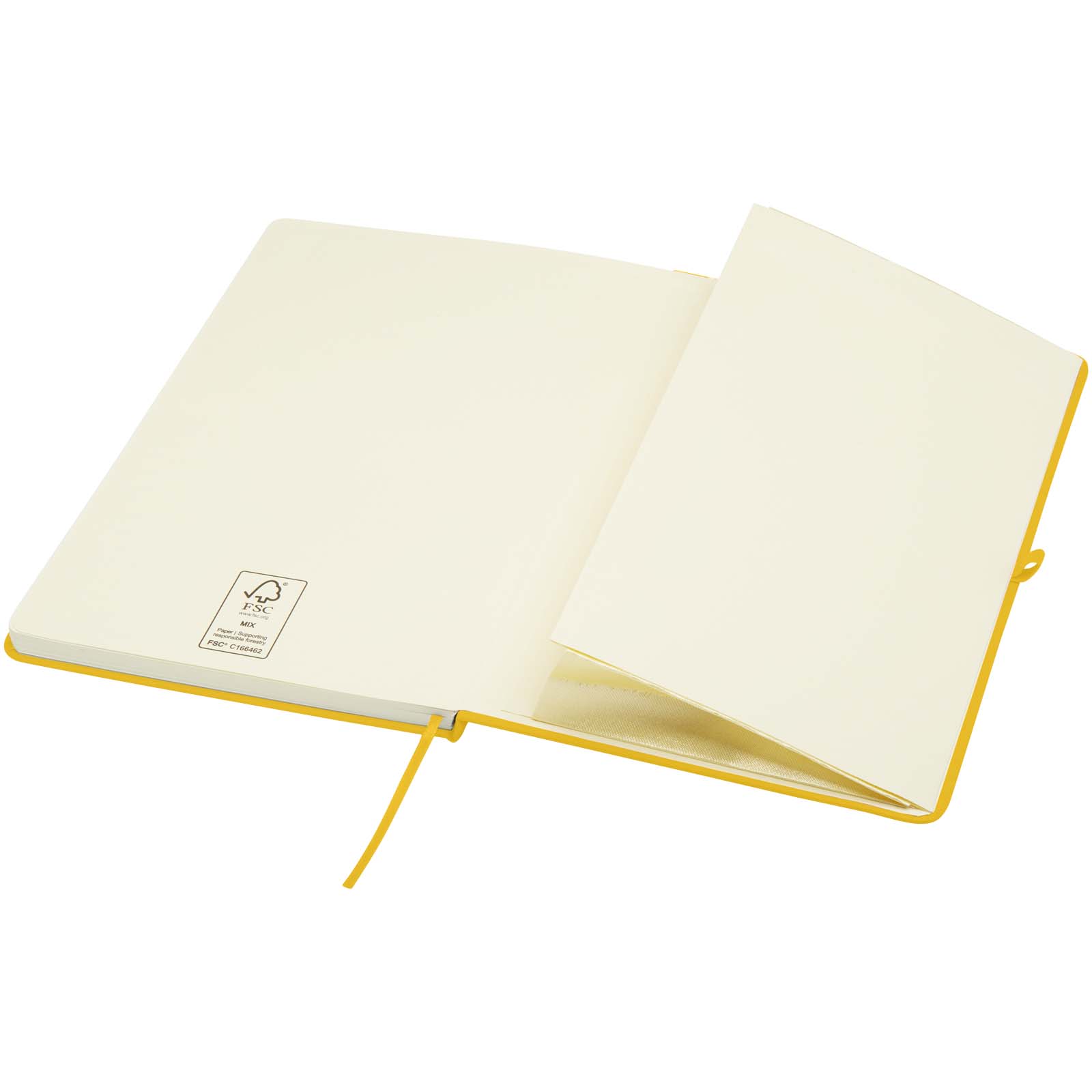 Spectrum Plus A5 Hardcover Notizbuch gelb