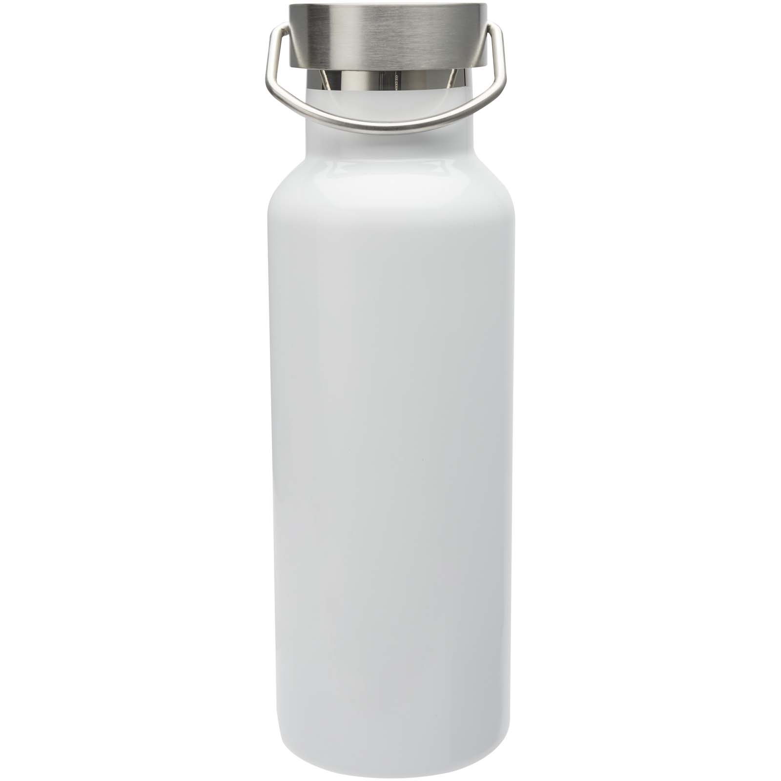 Thor 500 ml RCS-zertifizierte Trinkflasche aus Edelstahl weiss
