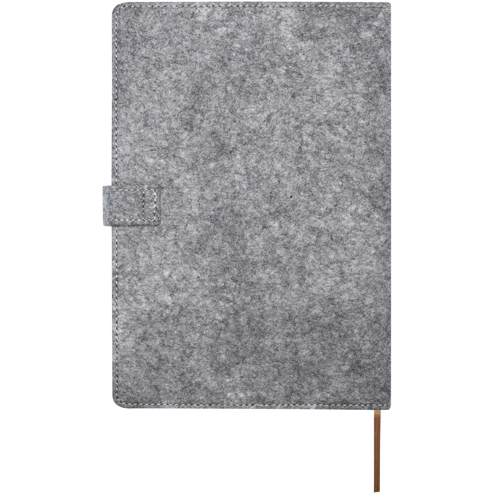 Viviana A5 Notizbuch aus recyceltem Filz und Kork natur