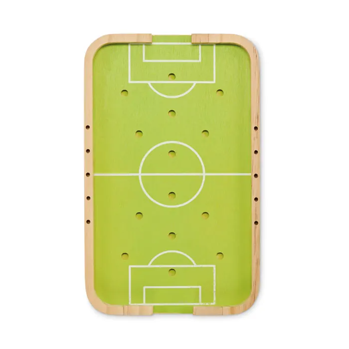 Fußballspiel aus Holz
