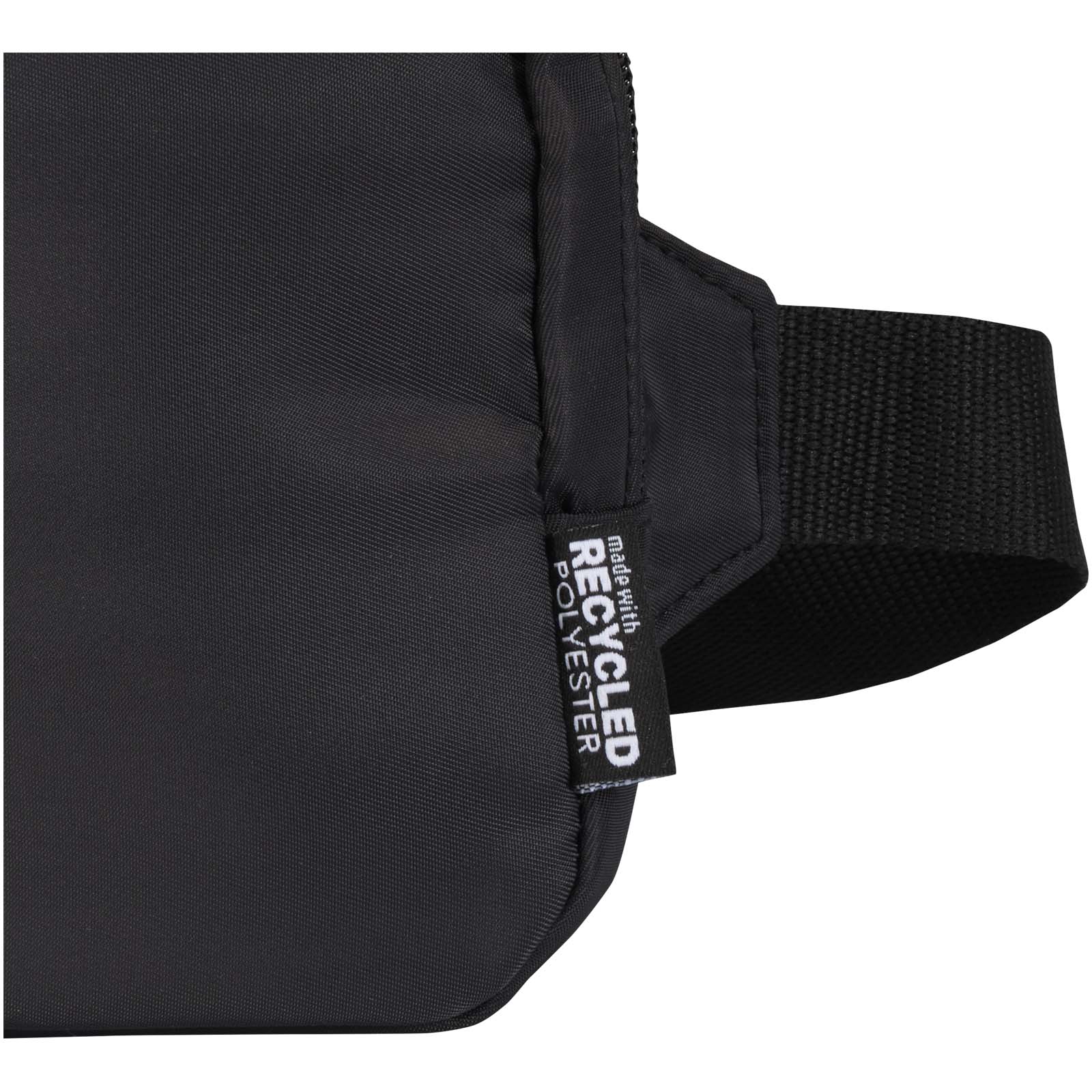 Trip Aware™ Recycelte Reisetasche mit Schultergurt 1 L schwarz
