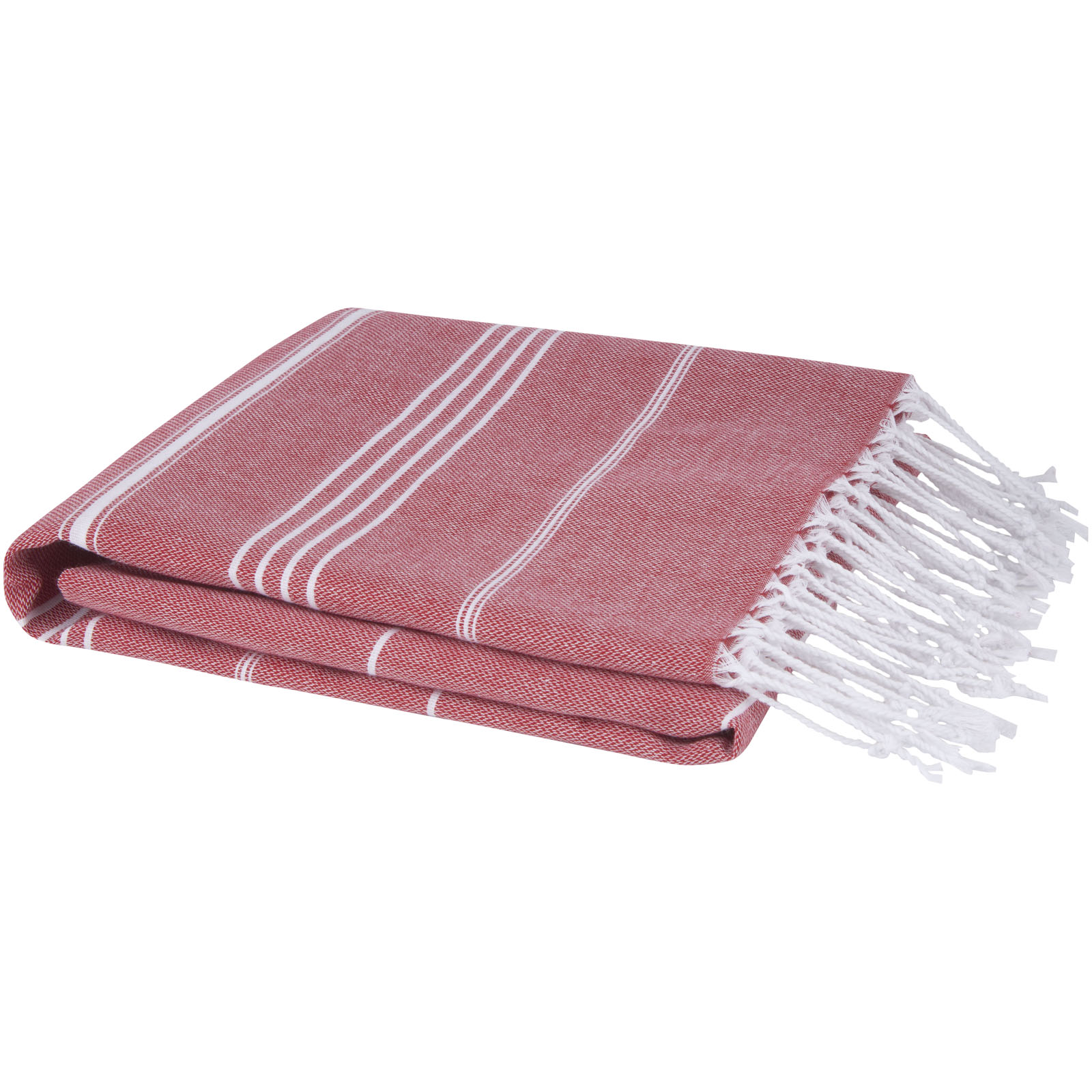 Anna 150 g/m² Hammam Baumwollhandtuch 100 × 180 cm rot