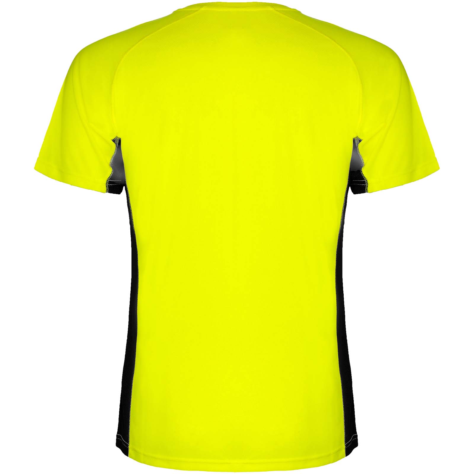 Shanghai Sport T-Shirt für Kinder fluorgelb, schwarz