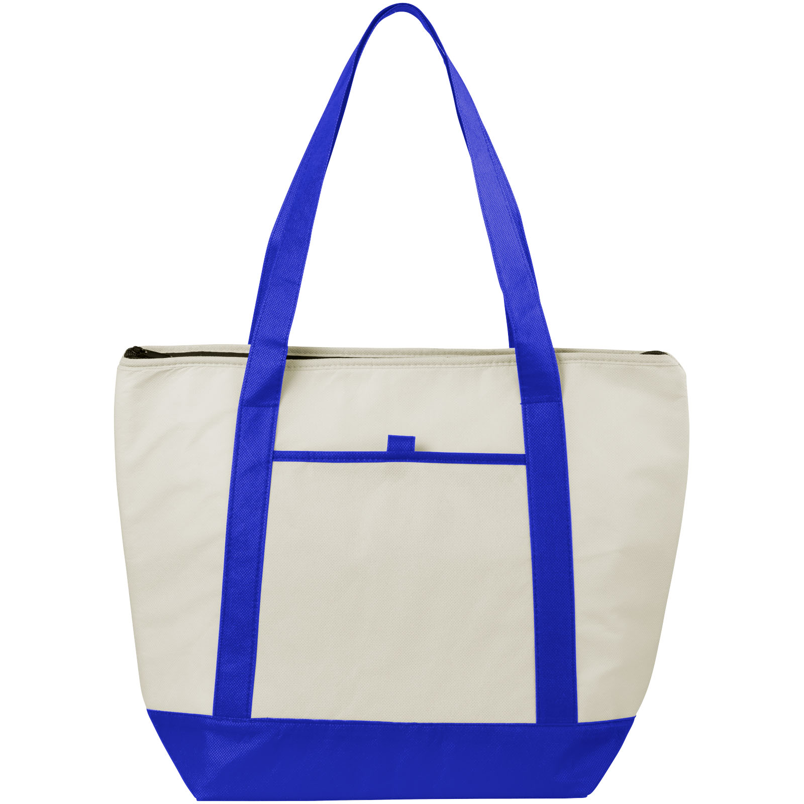 Lighthouse Non Woven Kühltasche 21L natural, royalblau