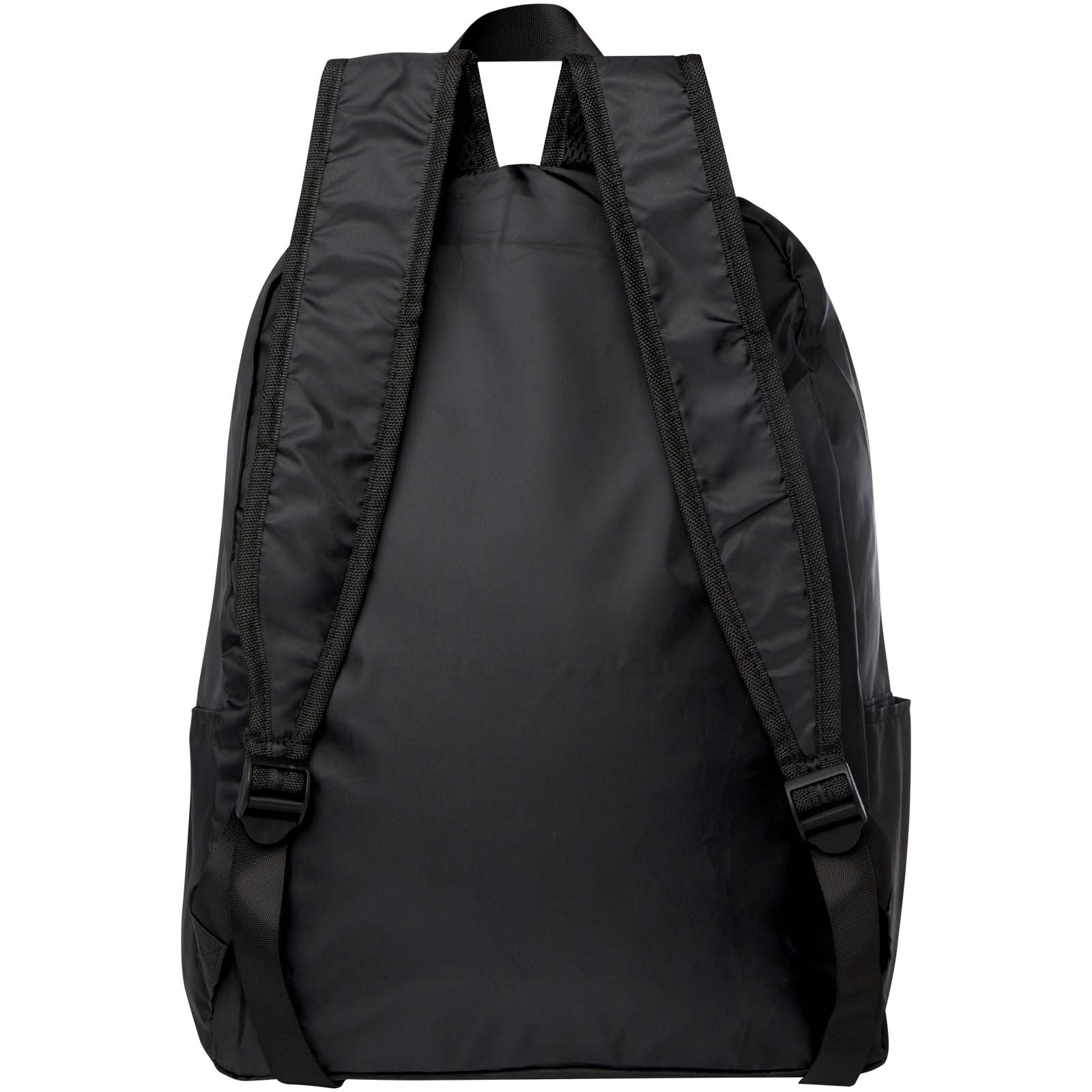 EcoFold faltbarer RPET Rucksack 15 L schwarz