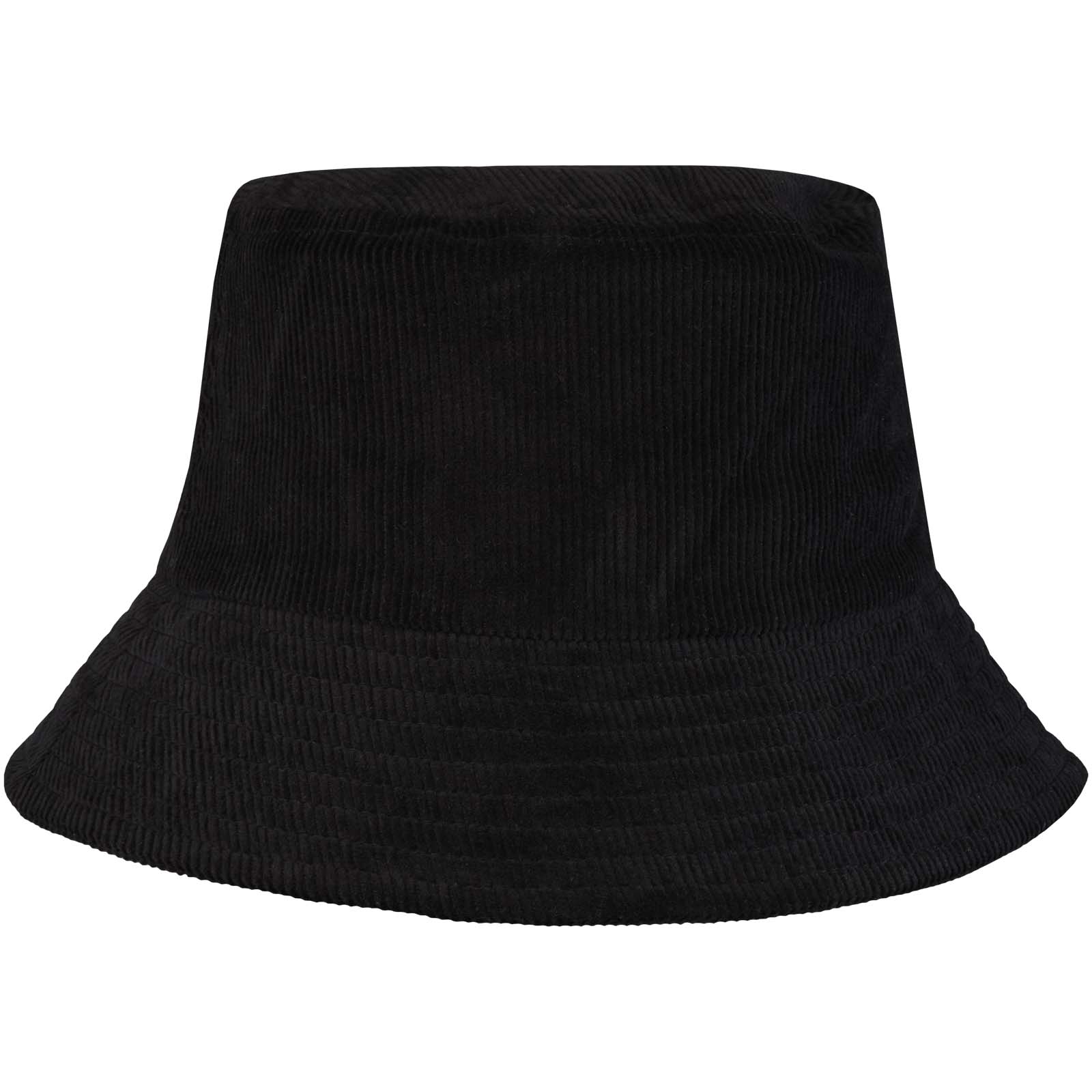 Howson 280 g/m² Sonnenhut aus recyceltem Cord schwarz