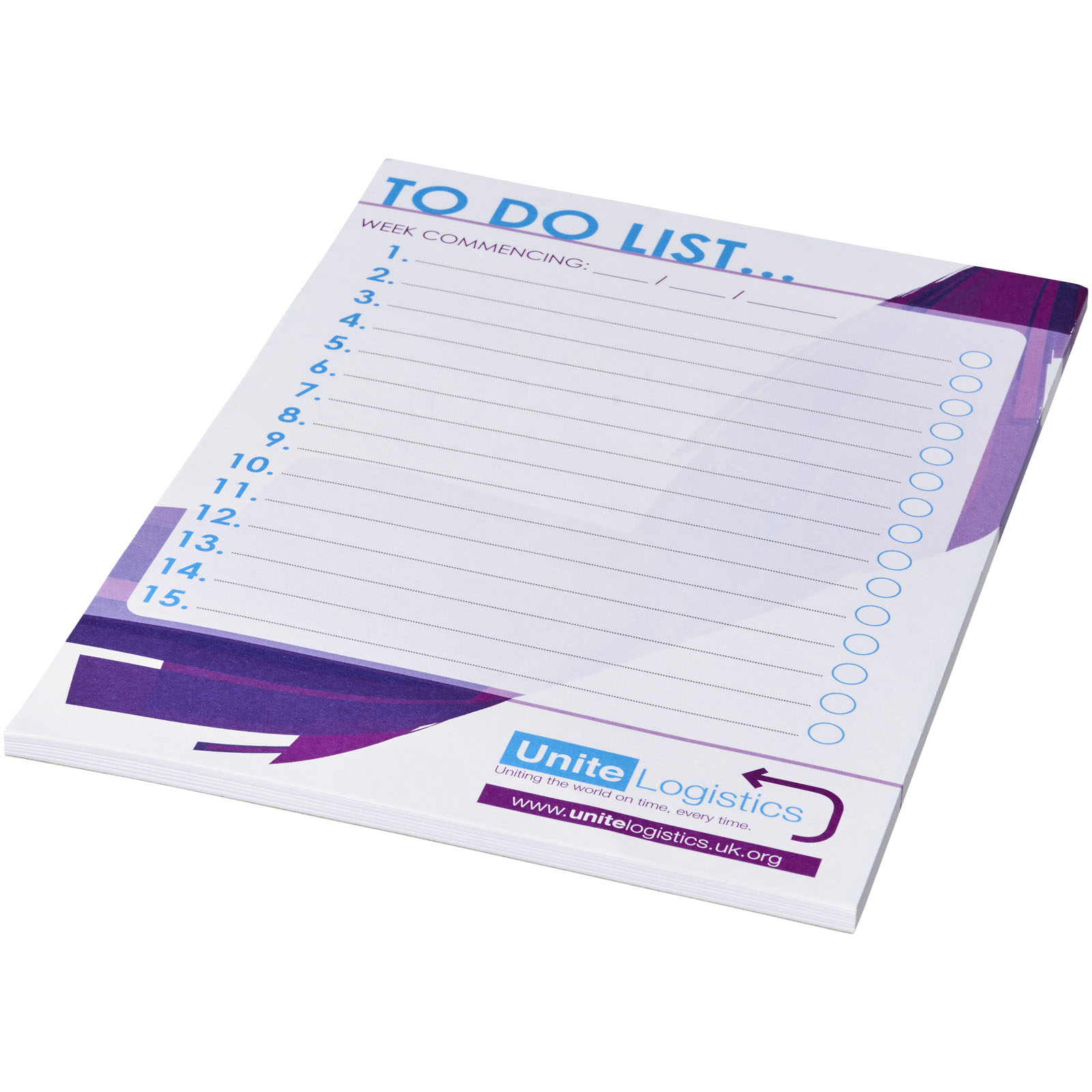 Desk-Mate® A5 Notizblock weiss