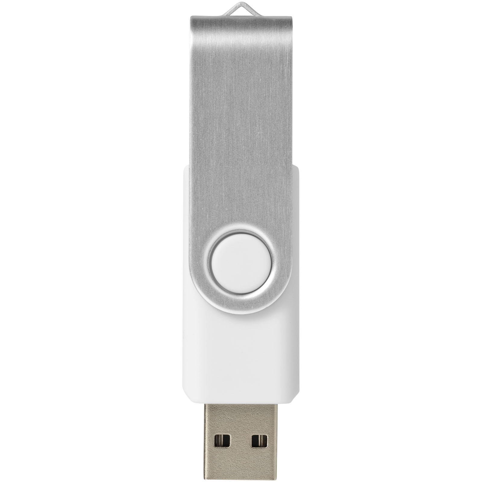Rotate-Basic 2 GB USB-Stick weiss, silber