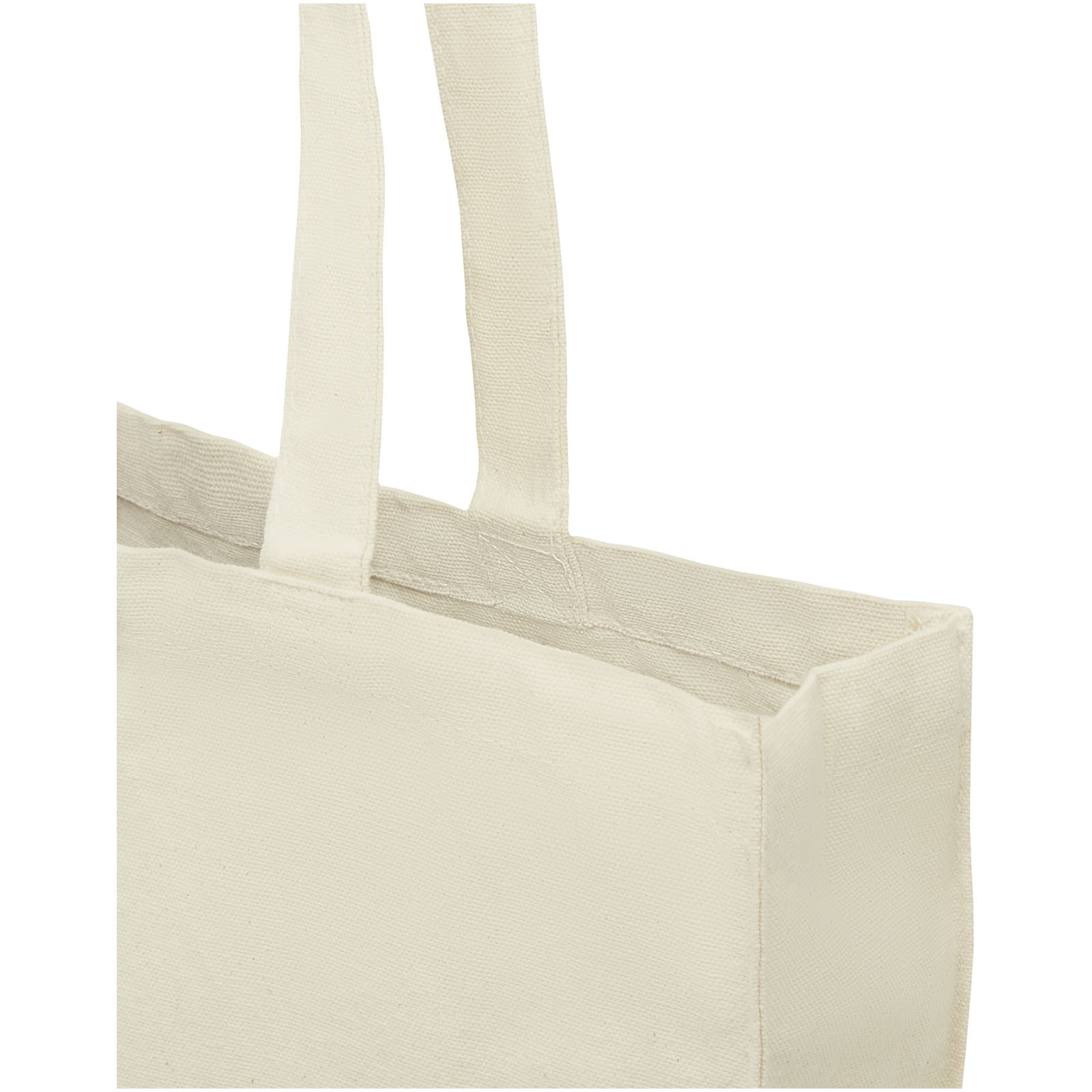 Odessa 220 g/m² GRS recycelte Baumwoll Tragetasche 13L natur