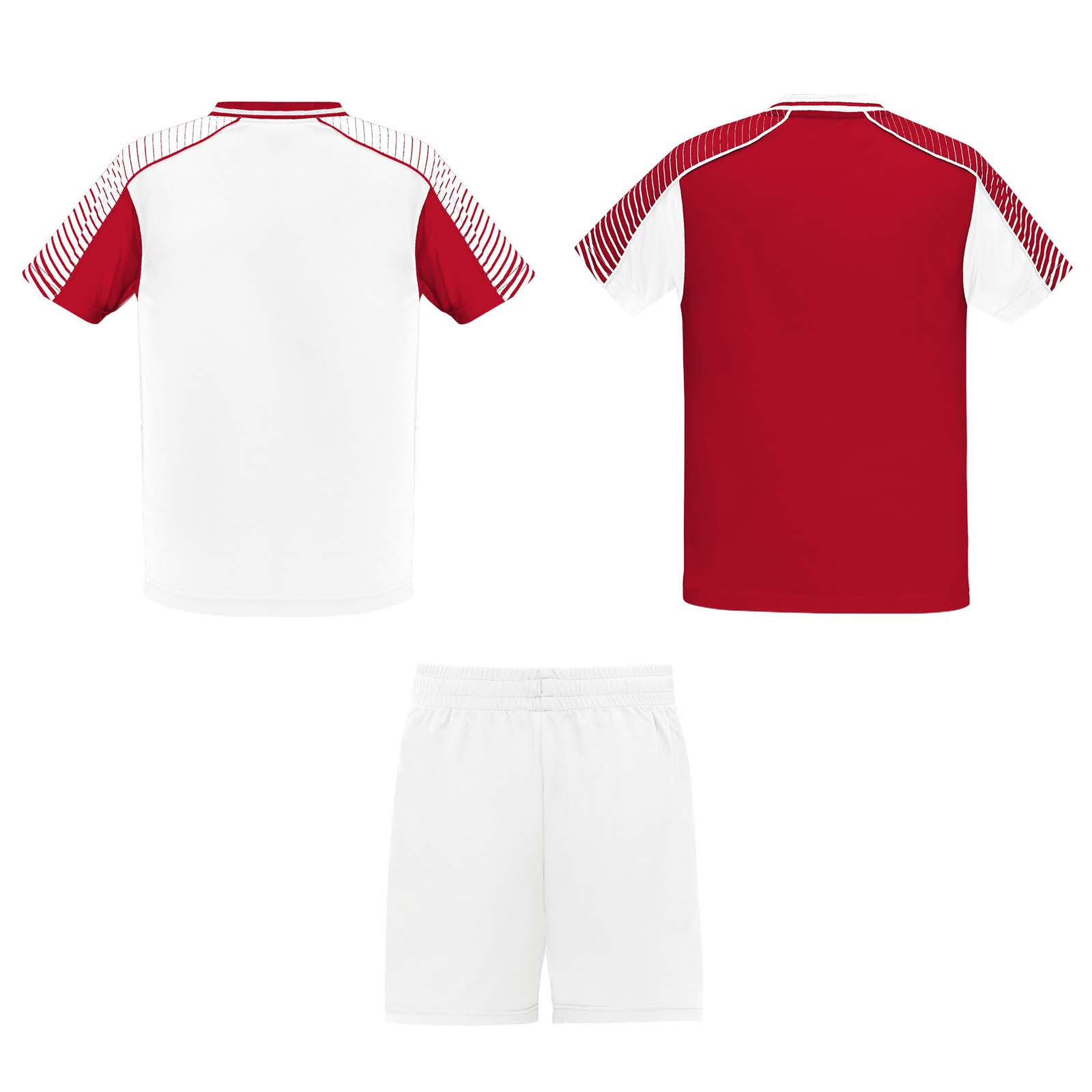 Juve 140 g/m² Sport-Set für Kinder weiss, rot