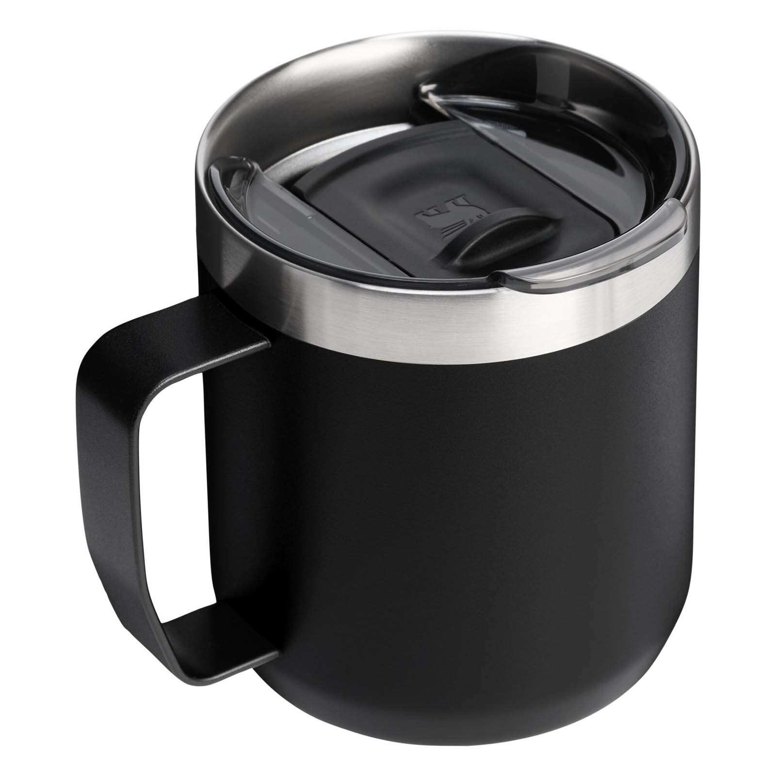 Stanley Everyday 350 ml Cam Becher aus Edelstahl schwarz
