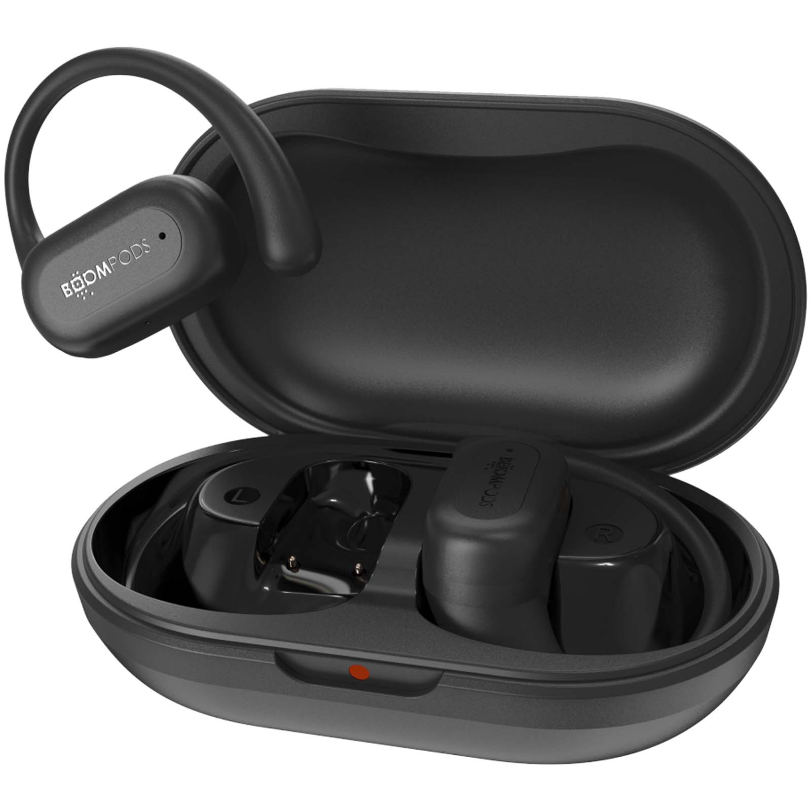 Boompods Sportpods Ohrhörer schwarz