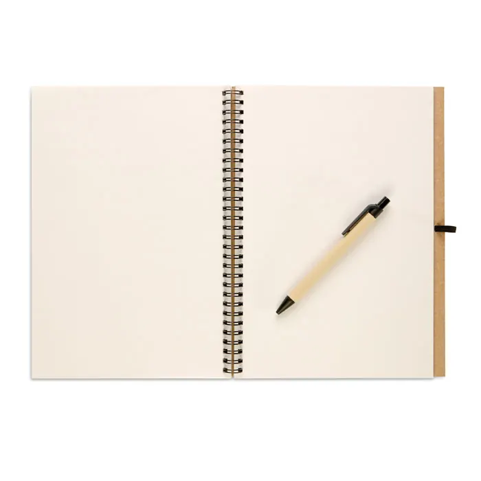 Recyceltes Notizbuch