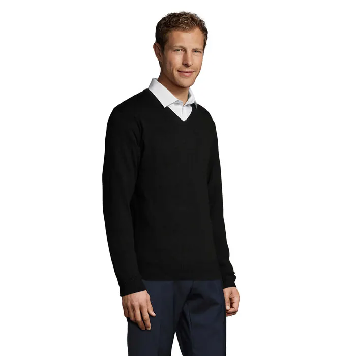 Herren-Pullover mit V-Ausschnitt Galaxy