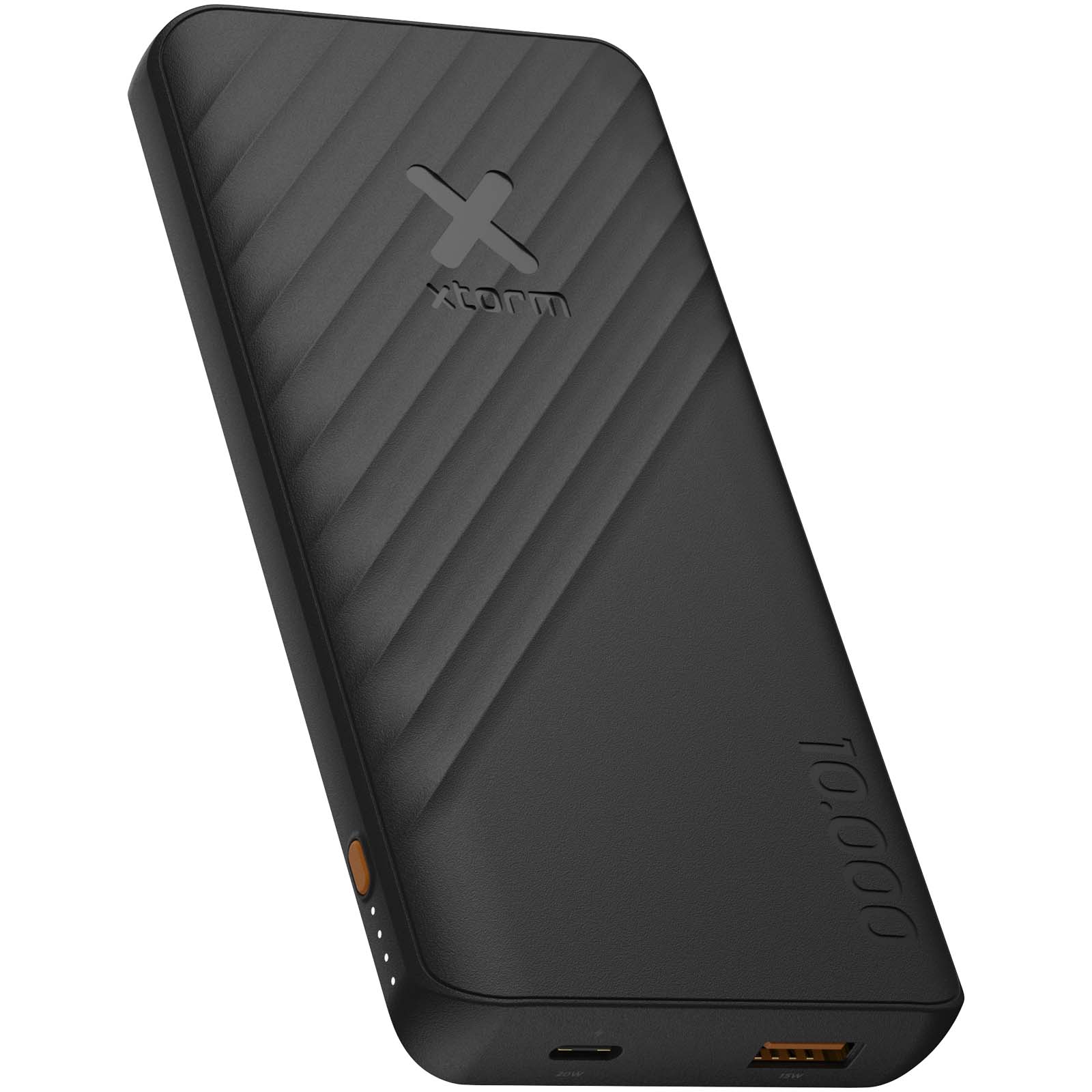 Xtorm Go2 20 W, 10.000 mAh Powerbank mit Schnellladefunktion schwarz