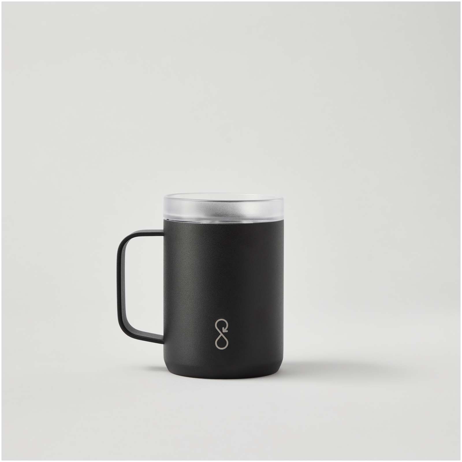 Ocean Bottle 350 ml vakuumisolierter Reisebecher obsidian-schwarz