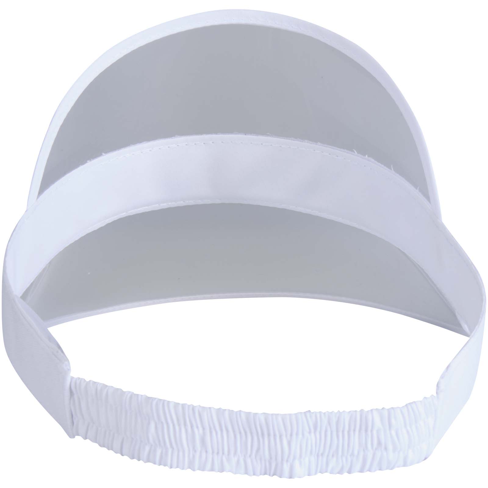 Bright Kappe mit transparentem Schirm weiss