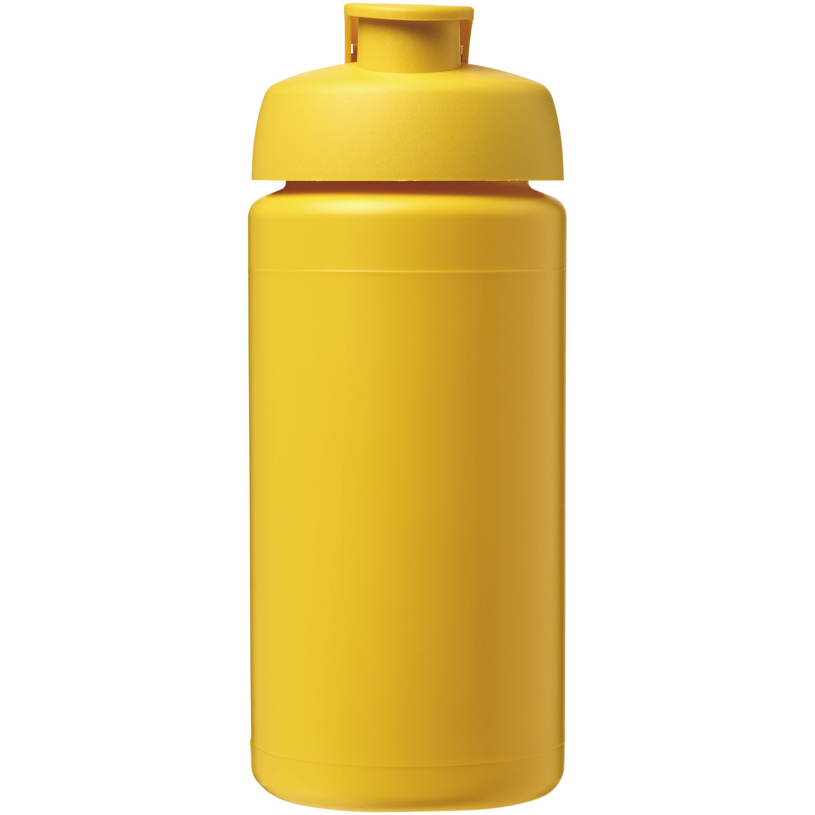 Baseline® Plus grip 500 ml Sportflasche mit Klappdeckel gelb