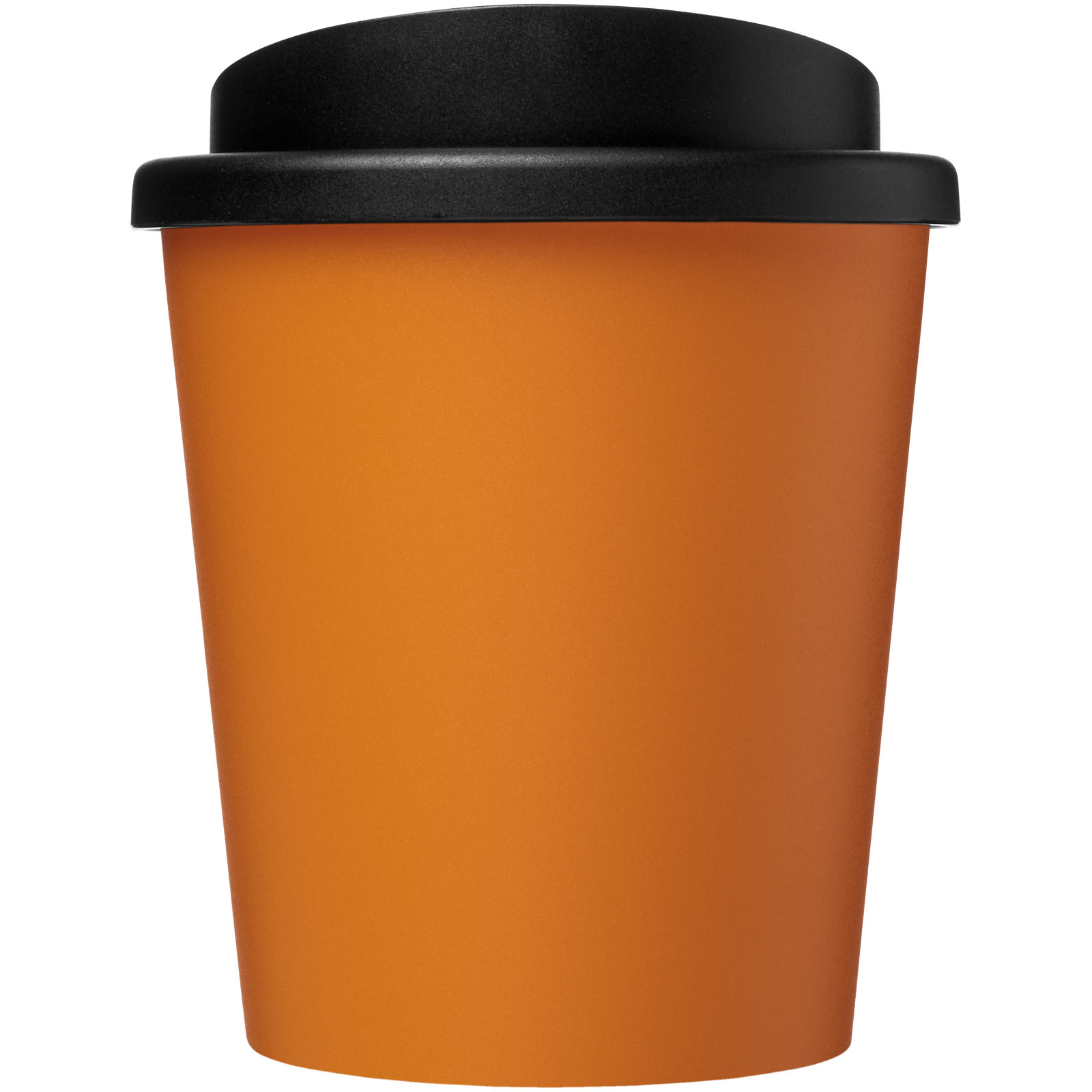 Americano® Espresso 250 ml recycelter Isolierbecher orange, schwarz