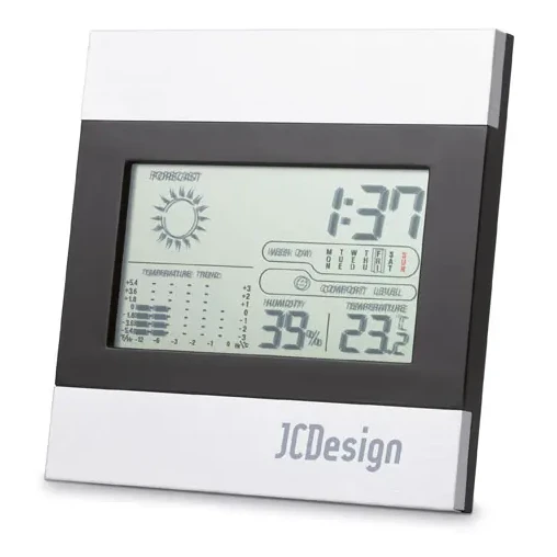 Wetterstation und Uhr