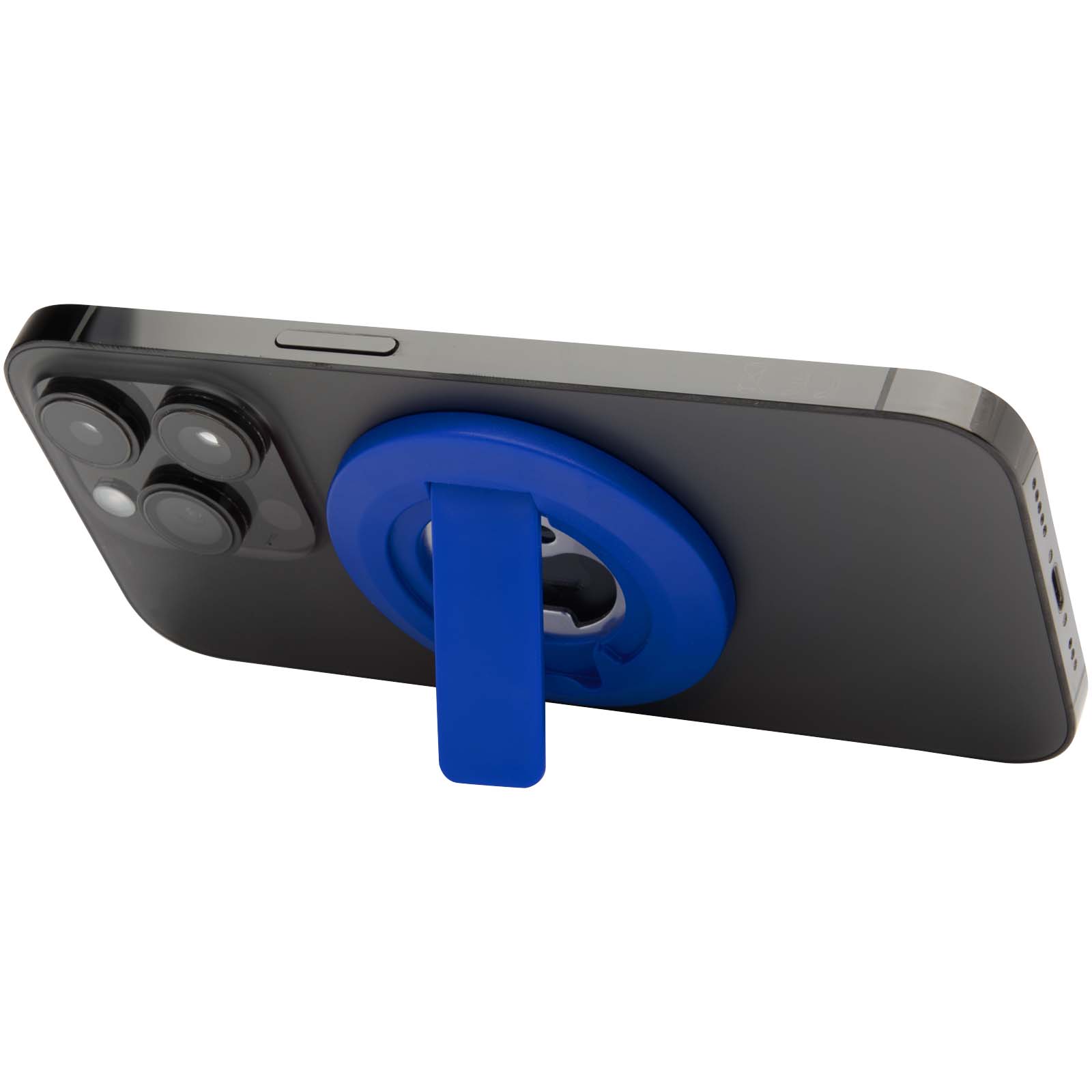Ain Magnetische Smartphonehalterung  aus recyceltem Kunststoff mit Flaschenöffner royalblau
