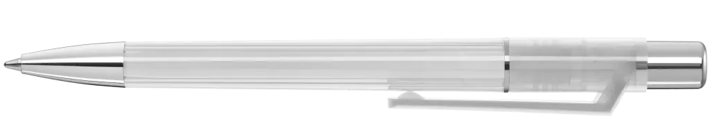 PEPP transparent SI Druckkugelschreiber