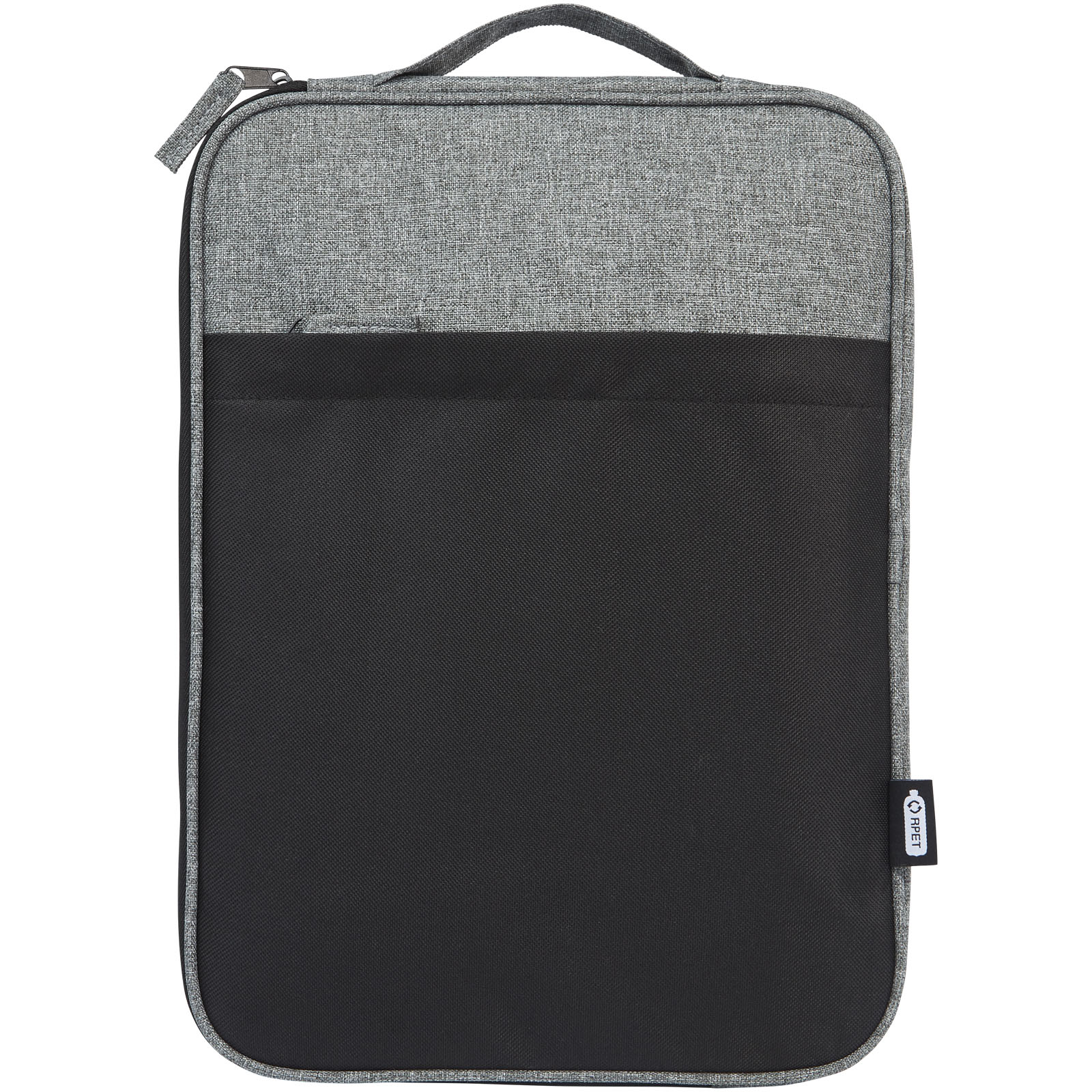 Reclaim 14" GRS recycelte Laptophülle 2,5 L schwarz, heather grau