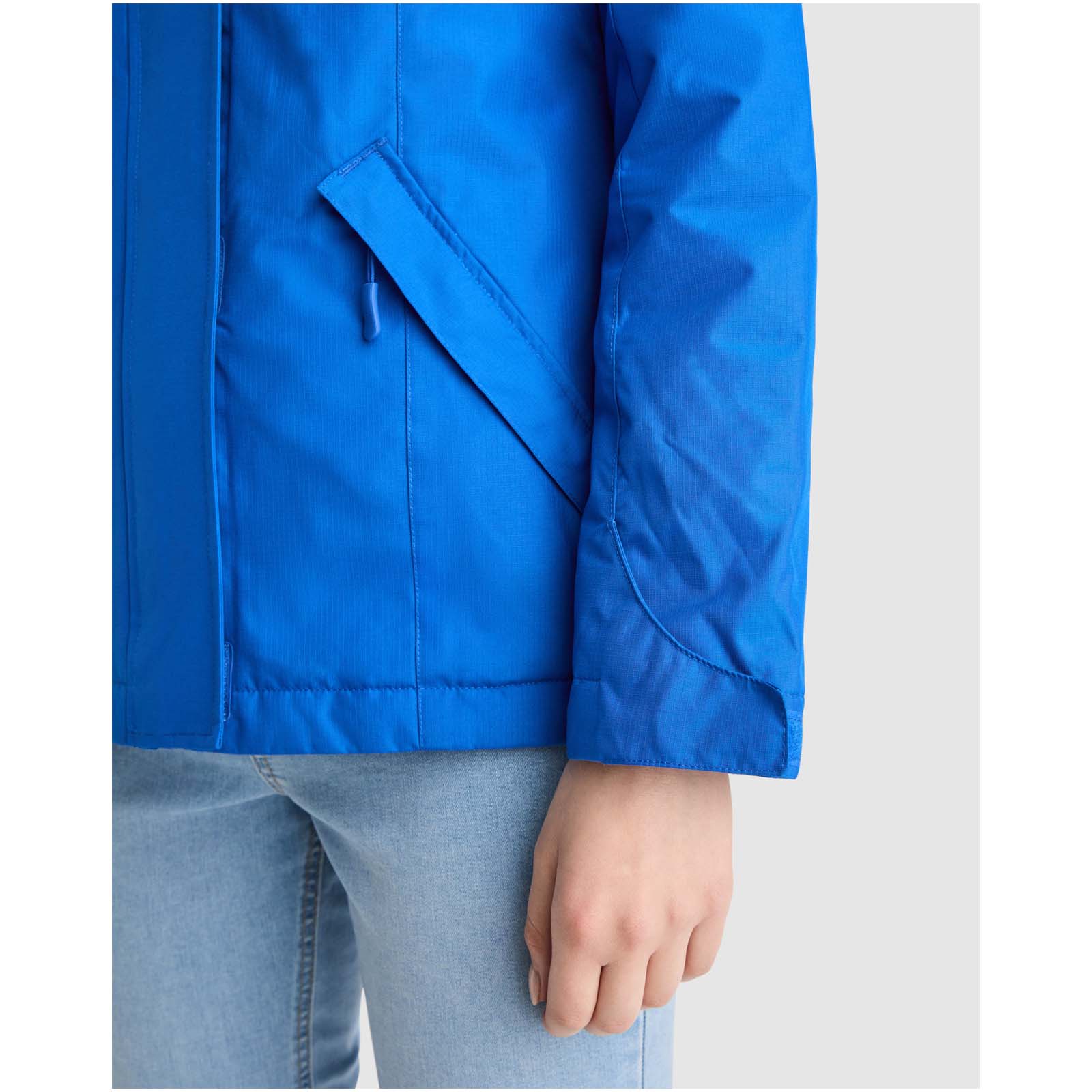 America wattierter Parka für Damen dunkelblei