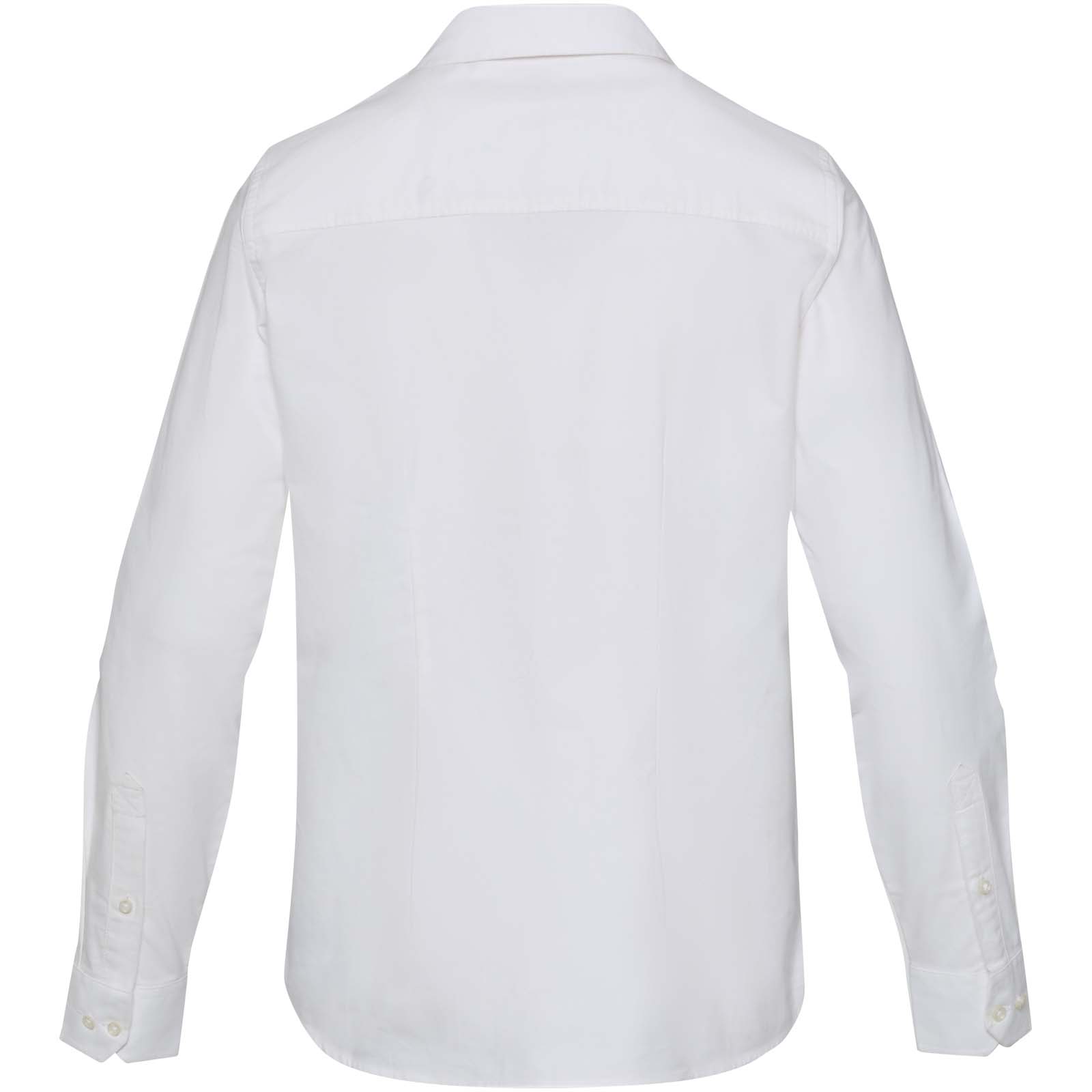 Sphene 165 g/m² Oxford Bluse weiss