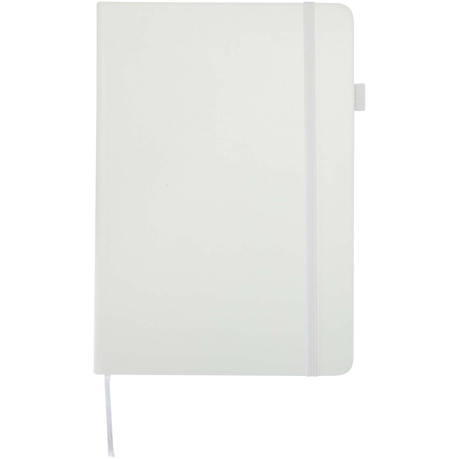 Liss A5 Hardcover Notizbuch aus recyceltem Kunststoff weiss