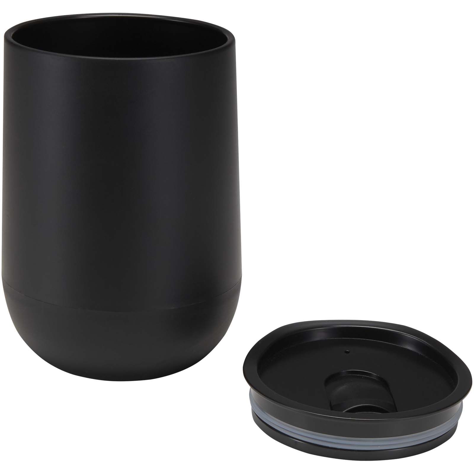 Corzo 360 ml doppelwandiger Isolierbecher schwarz