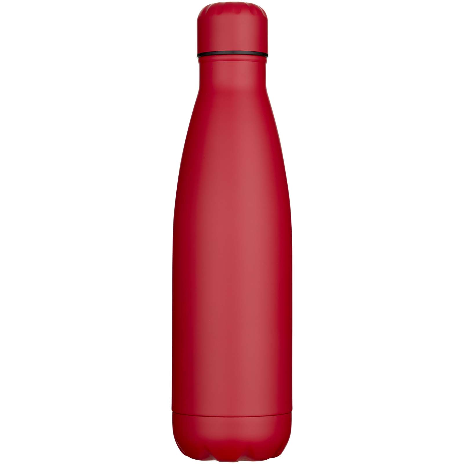 Cove 750 ml RCS-zertifizierte, einwandige Trinkflasche aus recyceltem Edelstahl rot