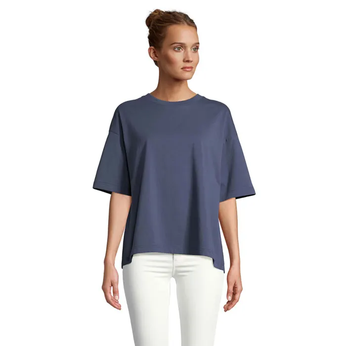 Damen-Oversize-T-Shirt Boxy