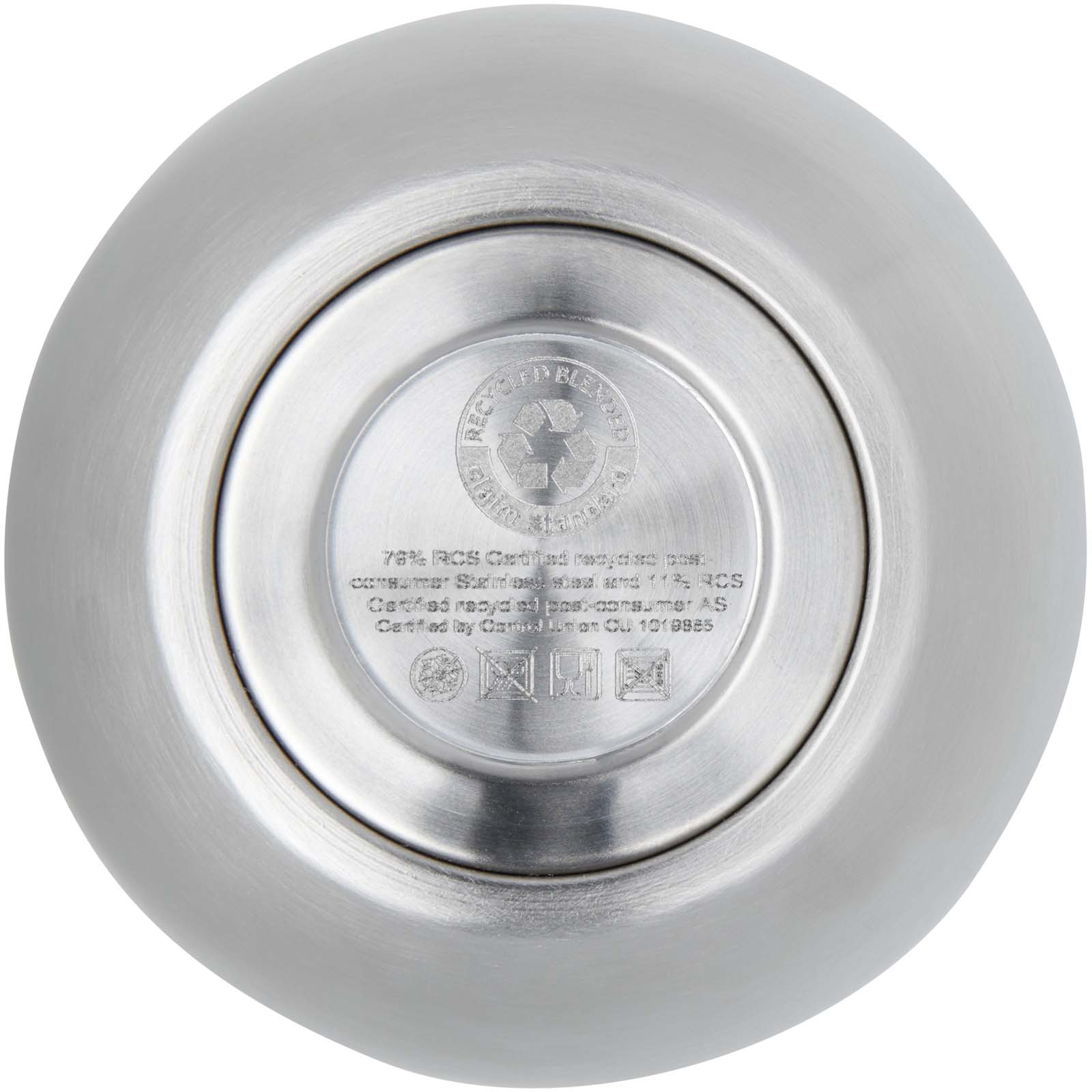 Corzo 350 ml RCS-zertifizierter Kupfer-Vakuum Isolierbecher aus recyceltem Edelstahl silber