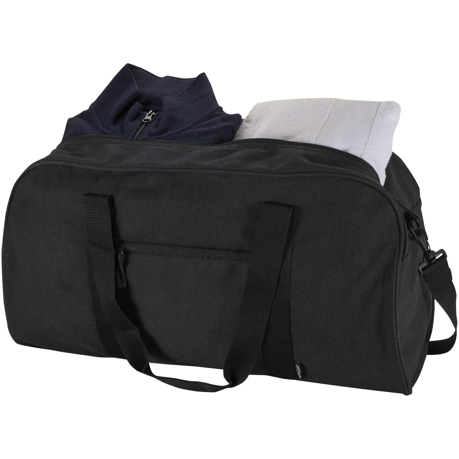 Recanvas GRS recycelte Reisetasche 40L schwarz