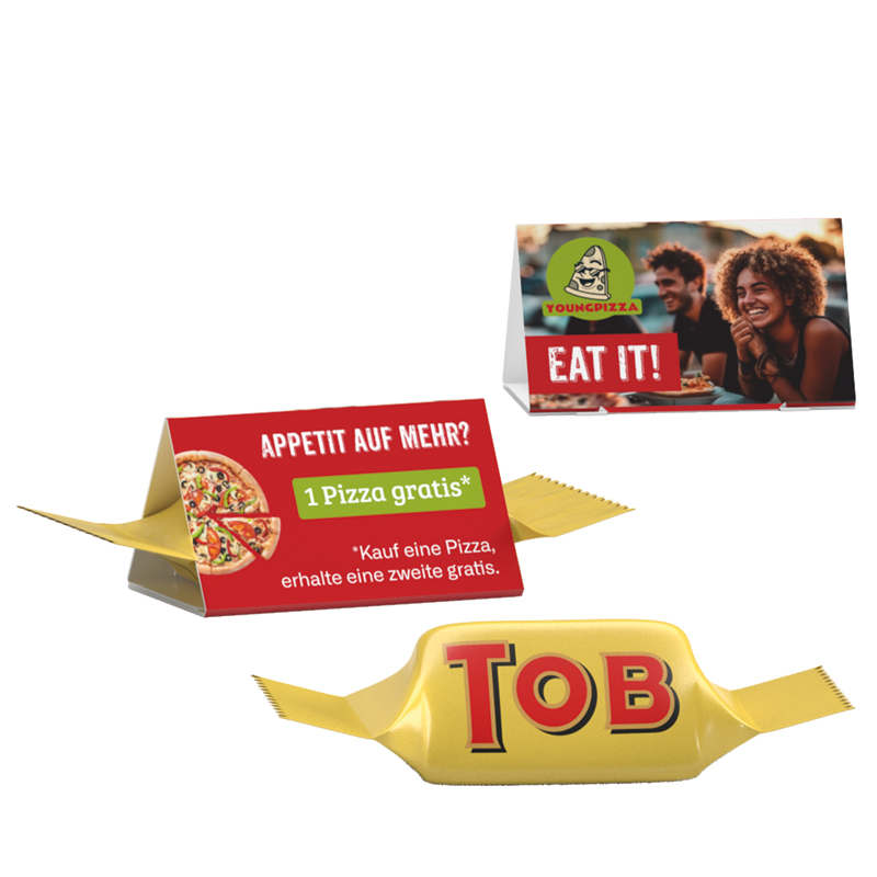Werbedreieck Mini, Toblerone Tiny 1er