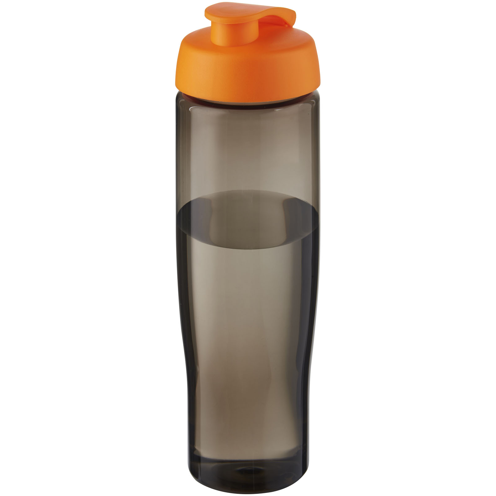 H2O Active® Eco Tempo 700 ml Sportflasche mit Klappdeckel orange, kohle