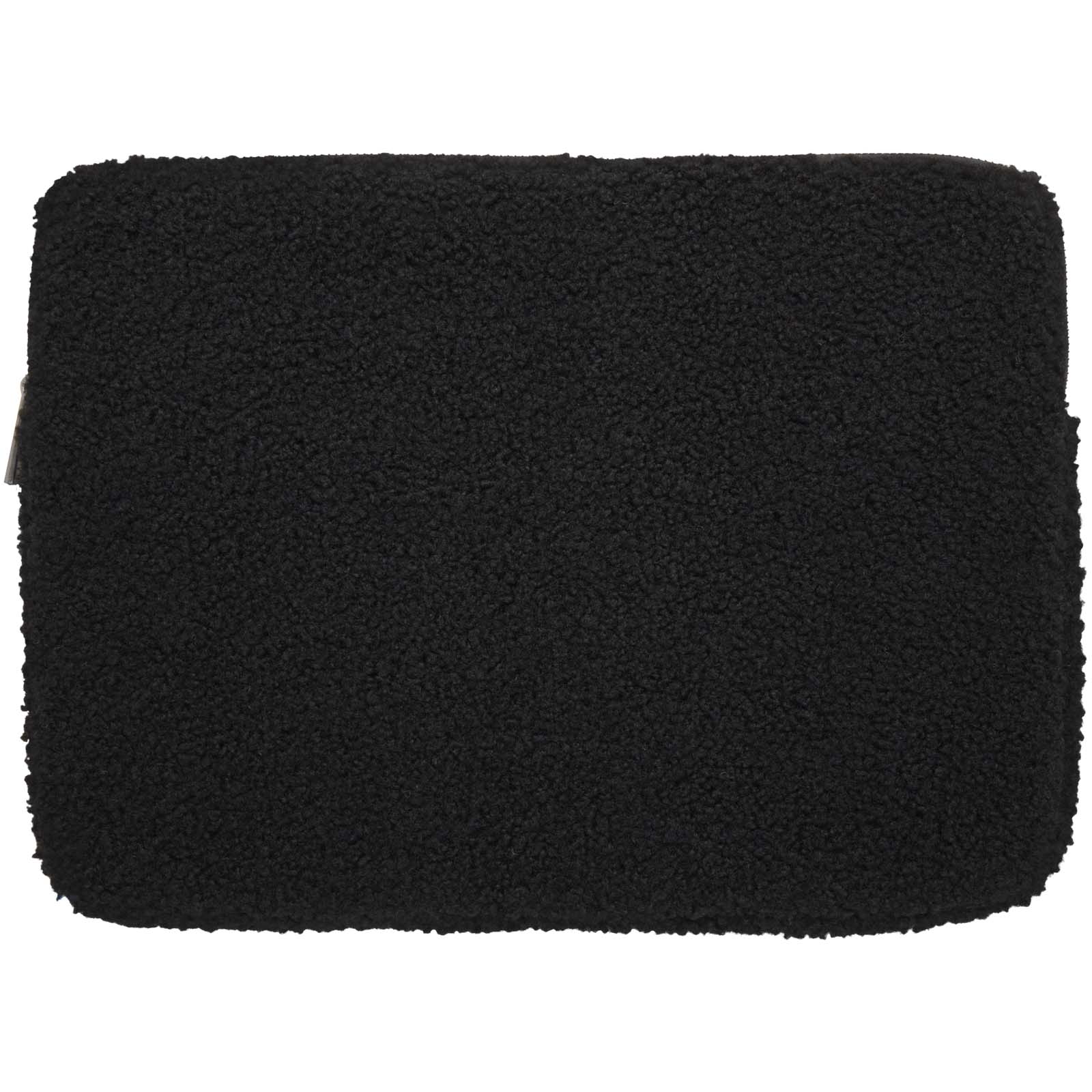 Bear 13" GRS-recycelte Sherpa Laptophülle 2 L schwarz