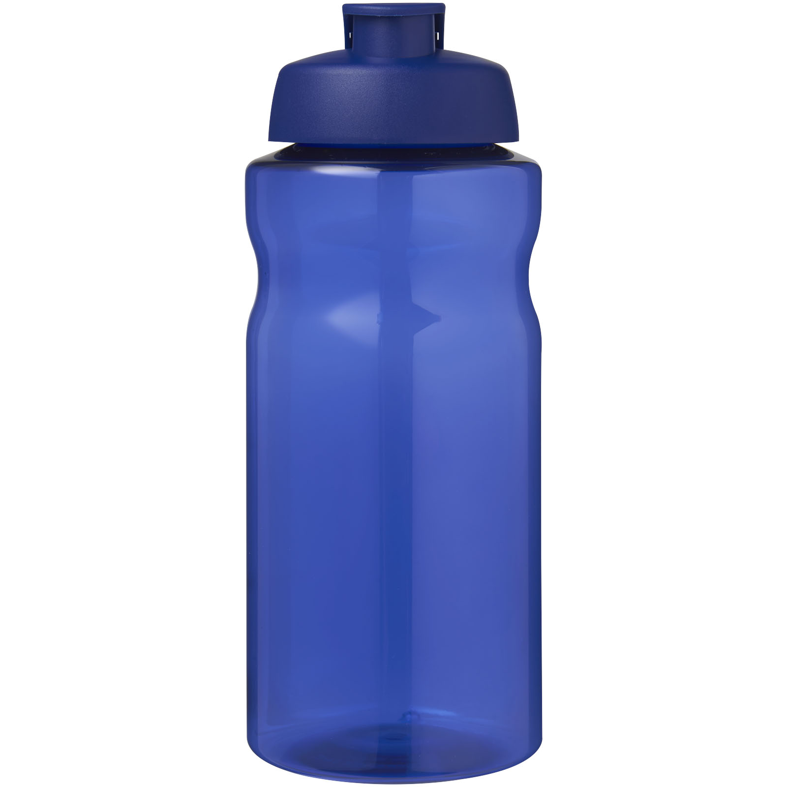 H2O Active® Eco Big Base 1L Sportflasche mit Klappdeckel blau, blau