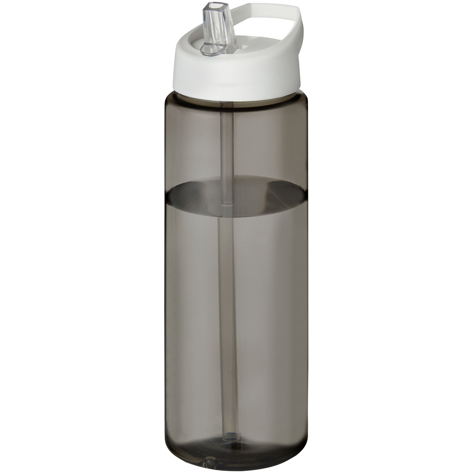 H2O Active® Eco Vibe 850 ml Sportflasche mit Ausgussdeckel kohle, weiss