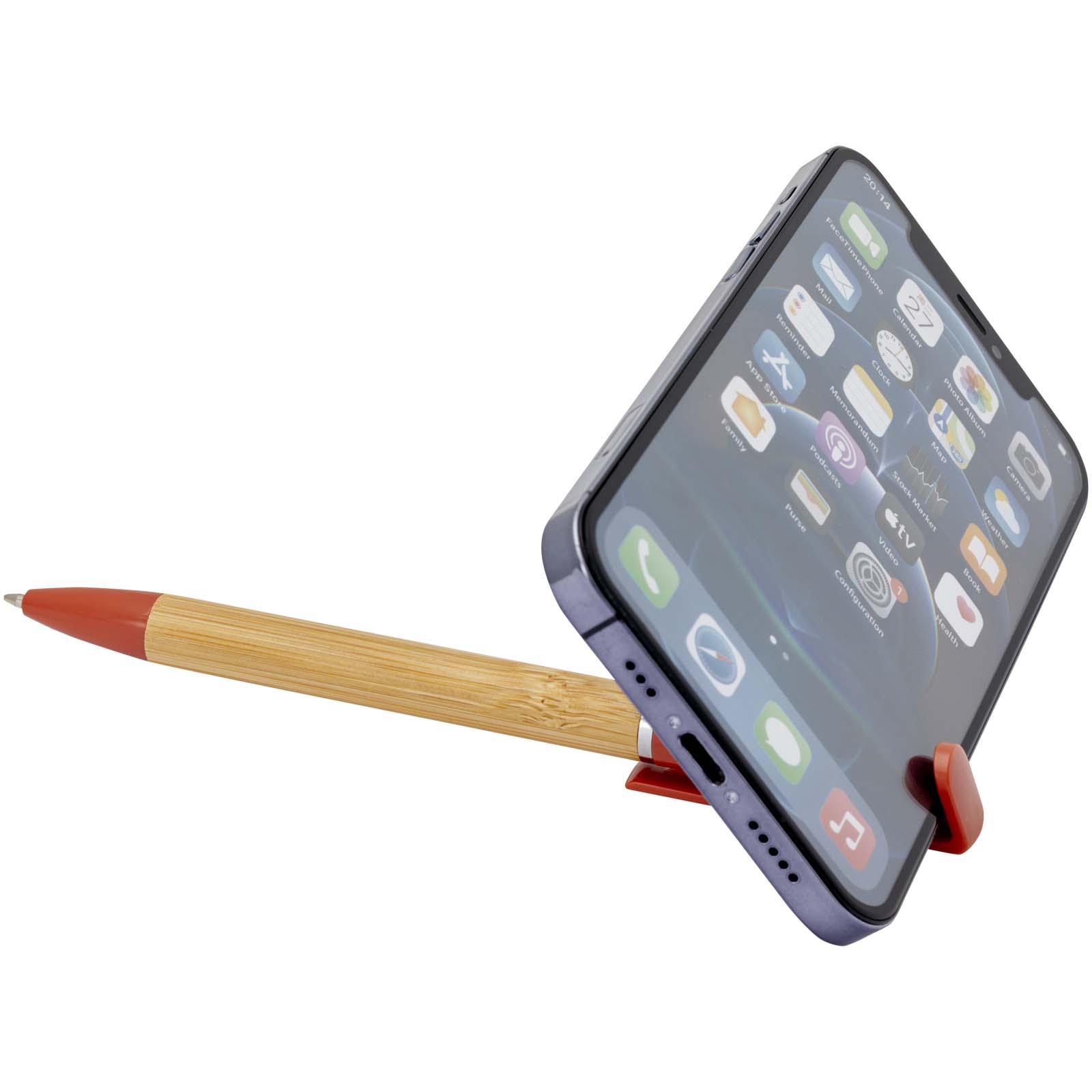 Delfina Stift Smartphoneständer (schwarze Mine) ziegelstein
