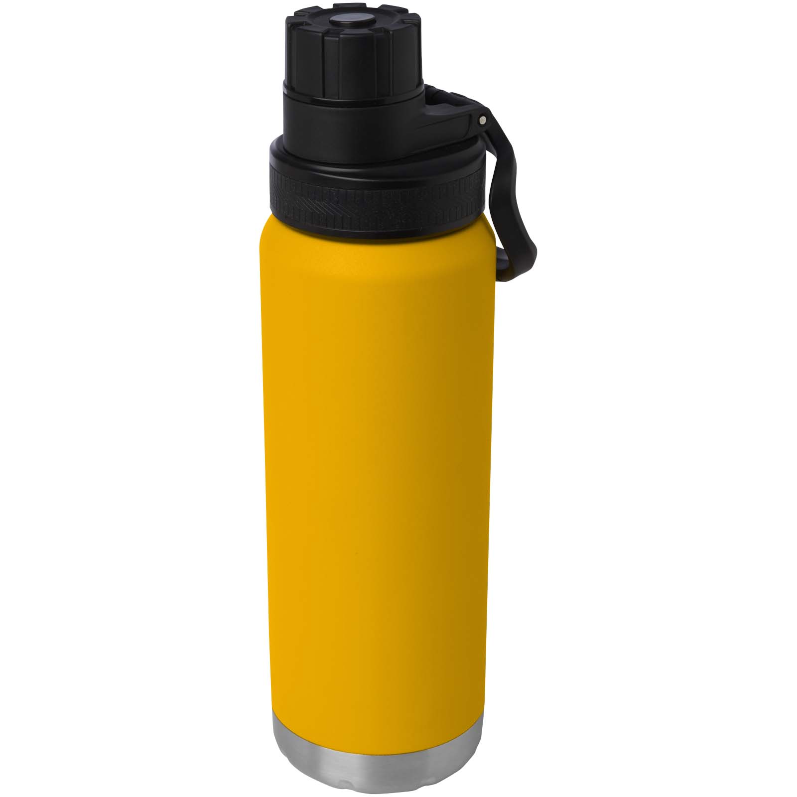 Fortis 700 ml RCS-zertifizierte Kupfer-Vakuum Isolierflasche aus recyceltem Edelstahl (Kohlensäure geeignet) ocker