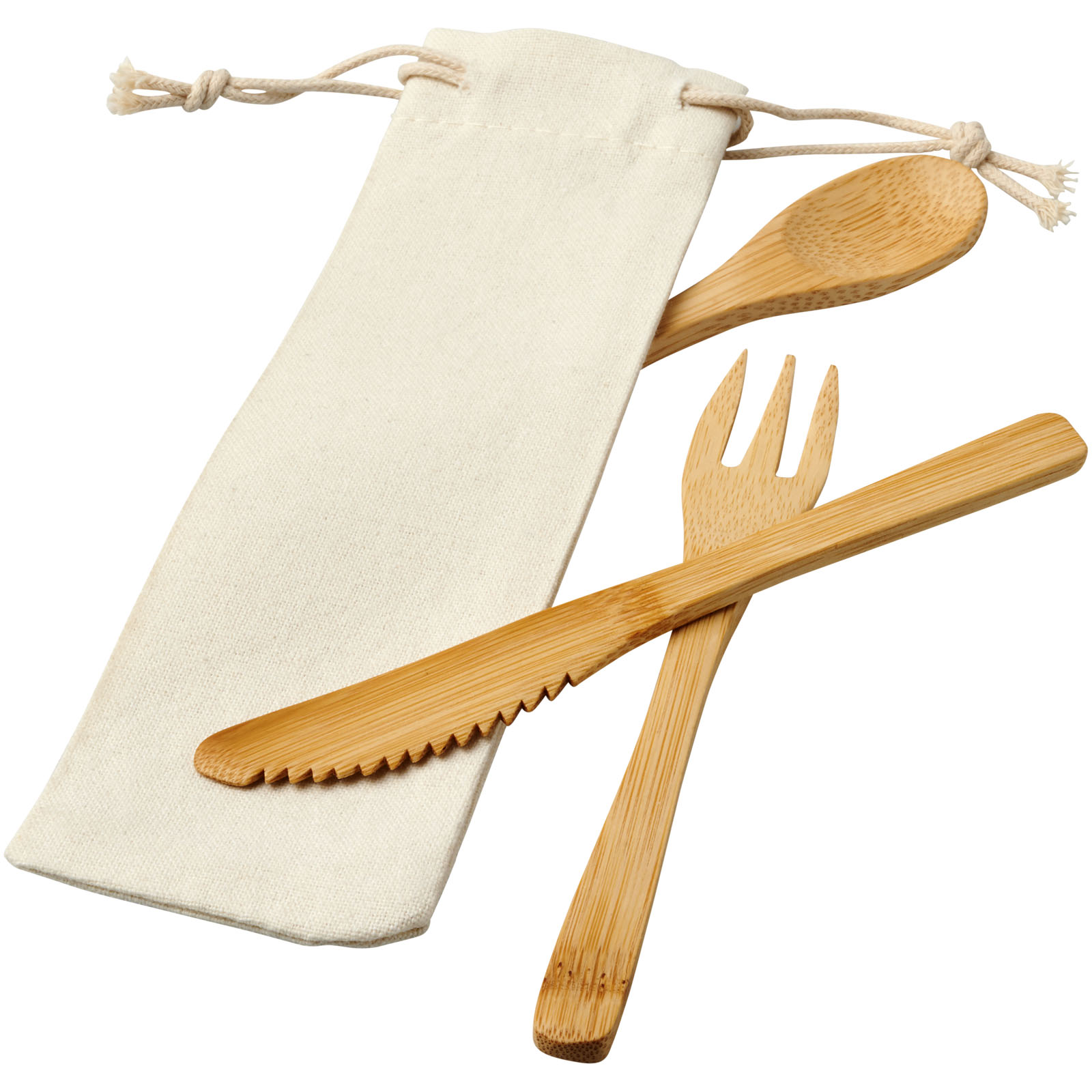 Celuk Bambus-Besteckset natur