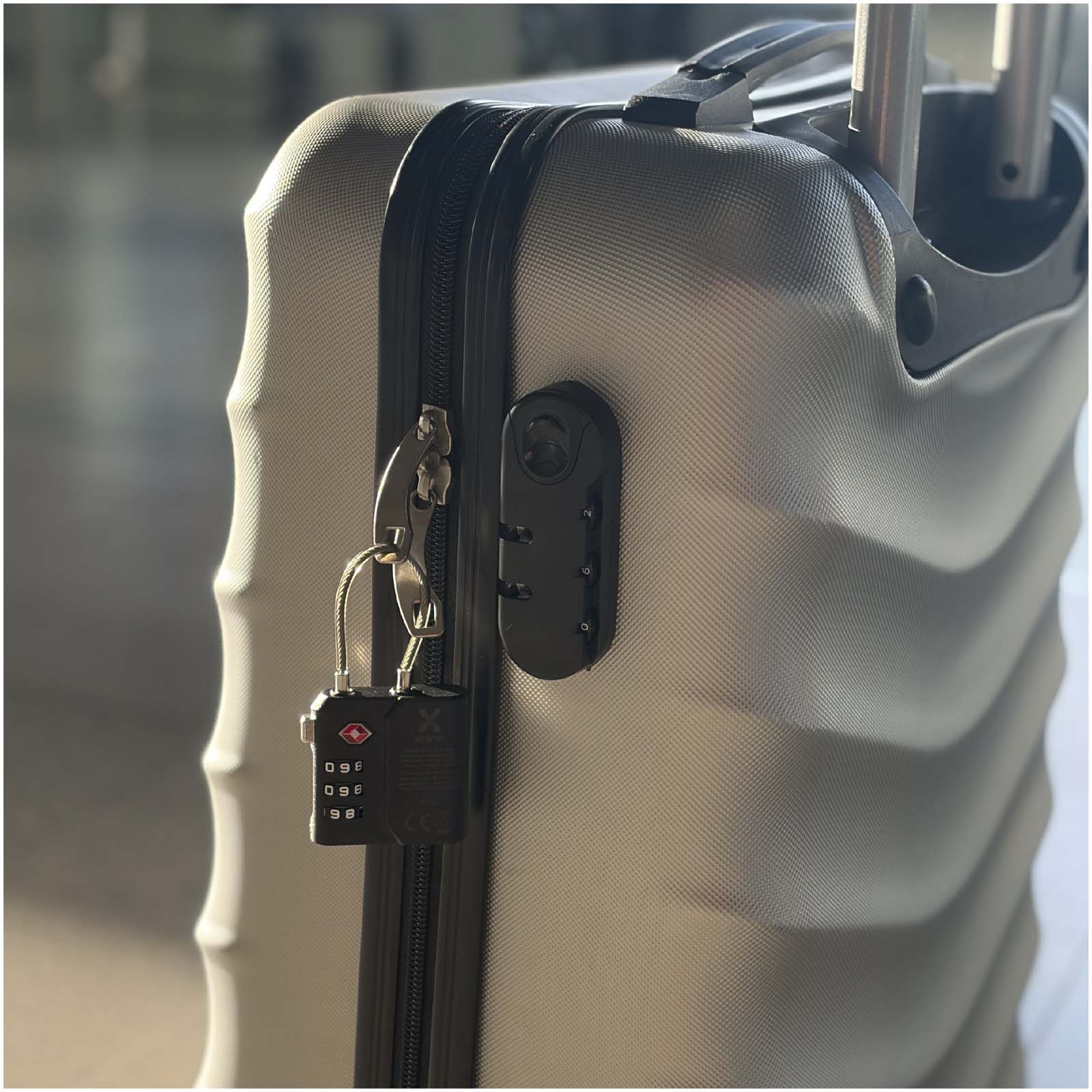 Xtorm Lock Tag TSA Zahlenschloss mit Standort Tracker schwarz