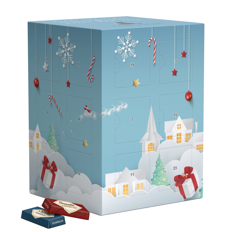 Tower Adventskalender, Sarotti Schokotäfelchen